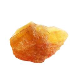PIUHRKLEVD 1 STÜCK Natürlicher Rauer Gelber Fluorit Ra-Kristallstein Quarzfluorit Ornamente Felsprobe DIY-Geschenk (Color : Yellow Fluorite, Size : 15-30g) von PIUHRKLEVD