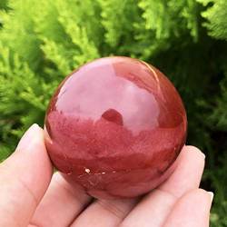 PIUHRKLEVD 1 Stück natürliche rote Kugel, schöne Kristallsteinkugel for Dekoration, natürliche -Dekoration, Raumdekoration, von PIUHRKLEVD