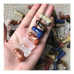 PIUHRKLEVD For natürliches Quarzkristall-handgeschnitztes weibliches Spielzeug-Handwerks-kreatives Zubehör von PIUHRKLEVD