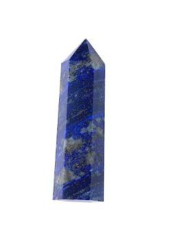 PIUHRKLEVD Natürliche Quarzsäule, Lapislazuli-Kristallspitze, therapeutischer Steinstab, Heimdekoration (Size : 6-7cm) von PIUHRKLEVD