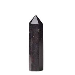 PIUHRKLEVD Natürliche Steine ​​Kristall Spitze Turm Amethyst Rosenquarz Stein Erz Obelisk Home Dekoration (Color : Fireworks Stone 1, Size : 50-60mm) von PIUHRKLEVD