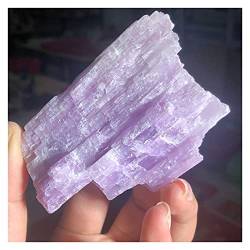 PIUHRKLEVD Natürlicher Kristall-Rohstein, natürlicher violetter Spodumen-Kunzit-Stein, Rohstein (Größe: 110–130 g) (Size : 650g 700g) von PIUHRKLEVD