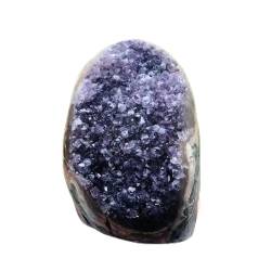 PIUHRKLEVD Natürlicher Kristall rau 200 g–2000 g natürlicher Amethyst Geode Quarz Cluster Kristall Probe Heilstein 1 Stück (Farbe: 470 g–600 g 1 Stück) (Color : 1120g-1300g 1pc) von PIUHRKLEVD