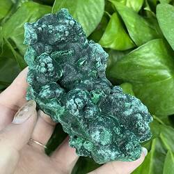 PIUHRKLEVD Natürlicher grüner Malachit-Rohexemplar-Edelstein zur Dekoration, kann for verwendet werden von PIUHRKLEVD
