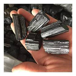 PIUHRKLEVD Natürlicher schwarzer Turmalin-Kristall-Edelstein von PIUHRKLEVD