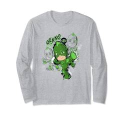 PJ Masks Gekko Action Graphics Langarmshirt von PJ Masks