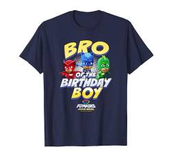 PJ Masks Group Shot Bro Of The Birthday Boy Logo T-Shirt von PJ Masks