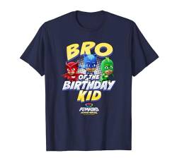 PJ Masks Group Shot Bro Of The Birthday Kid Logo T-Shirt von PJ Masks