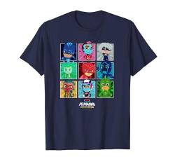 PJ Masks Group Shot Panel Characters Boxed Up T-Shirt von PJ Masks