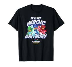 PJ Masks It's My Heroic Birthday Power Heroes Epic Logo T-Shirt von PJ Masks