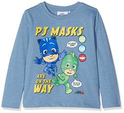 PJ Masks Jungen 2362 T-Shirt, Blau, 98 von PJ Masks