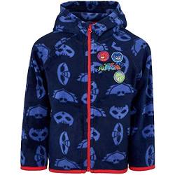 PJ Masks Jungen Fleece Jacke, Blau, 104 (Herstellergröße: 4 Jahre) von PJ Masks