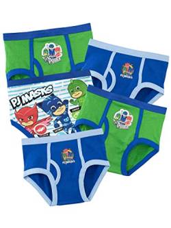 PJ Masks Jungen Pyjamahelden Schlüpfer Packung mit 5 Mehrfarbig 122 cm von PJ Masks