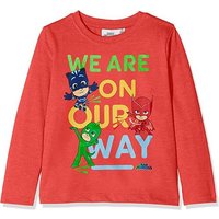 PJ Masks Longsleeve langarm T-SHIRT Rot Helden im Schlafanzug Gr. 98 104 110 von PJ Masks