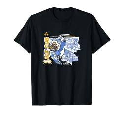 PJ Masks Power Heroes Ice Cub Multipose Collage Outline Logo T-Shirt von PJ Masks