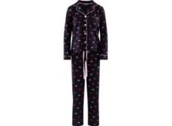 PJ Salvage Pyjama Damen Jersey bedruckt, schwarz von PJ Salvage