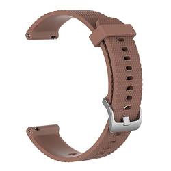 PLACKE 20mm Premium-Silikon-Armband-Armband-Fit for Timex-Weekender-Expedition 10 Feste Farbe Mode Sweat-Proof-Sportgurt (Color : 5, Size : Large Size) von PLACKE
