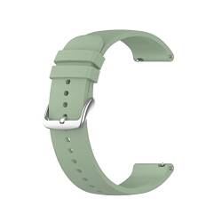 PLACKE Mode-feste Farbarmband for Huawei-Uhr 3 Watch3 GT2 GT 2. Pro GT 2E Smartwatch-Zubehör-langlebiger Silikon-Armband (Color : Green silver Button, Size : 3 Pro) von PLACKE