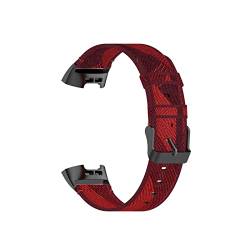 PLACKE Nylon-Armband-Fit for Fitbit Ladung3 Ladung4 Band Mode Durable Gurt Stoßdicht kratzfestes Armbanduhr Zubehör (Color : 39 EU) von PLACKE
