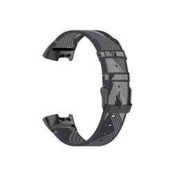 PLACKE Nylon-Armband-Fit for Fitbit Ladung3 Ladung4 Band Mode Durable Gurt Stoßdicht kratzfestes Armbanduhr Zubehör (Color : 5) von PLACKE