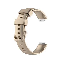 PLACKE Smartwatch-Silikon-Ersatz-Armband-Band for Fitbit Inspire 2 langlebige wasserdichte Sportrippe Armbänder for Fitbit Inspire2 (Color : 13, Size : Large Size) von PLACKE