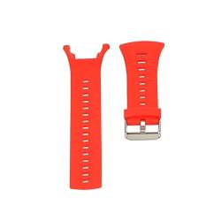 PLACKE Strap-Uhren-Zubehör geeignet for Suunto. Fit for ambit 1 2 3 2R 2S 24mm Herrenuhr Gummiband Schraubendreher Schwarz Rot Farben Ambit3 Grün (Color : 3, Size : 24mm) von PLACKE