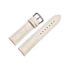 PLACKE Universelles Ersatz-Leder-Uhrenarmband für Herren und Damen, 12 mm, 14 mm, 16 mm, 18 mm, 19 mm, 20 mm, 21 mm, 22 mm, 18 mm, Kunstharz, Achat von PLACKE