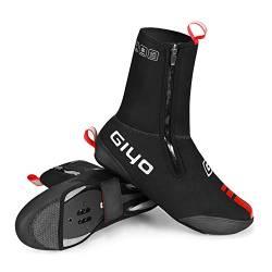 GIYO Cycling Fahrrad Überschuhe Winter Rennrad MTB Uberschuhe für Herren und Damen,XXL von PLATTBK