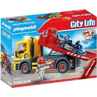 Playmobil® Konstruktions-Spielset Abschleppdienst (71429), City Life, (54 St), mit Licht von PLAYMOBIL