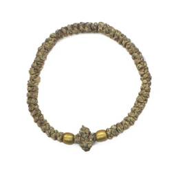 Elegantes, griechisch-orthodoxes Handkette, handgewebtes Gebetsarmband, christliches Armband, perfektes Geschenk für spirituelle Verbindung von PLCPDM