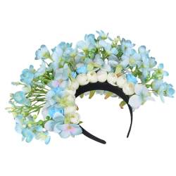 Model Show Stirnband Mit Realistischer Ethnisches Stirnband Für Braut Frühlings Stirnband Für Hochzeitsfeier Blumen Stirnband Für Frauen Blumen Stirnband Für Mädchen Blumen Stirnband von PLCPDM