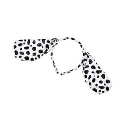 PLCPDM 3-teiliges Cartoon-Plüsch-Hundeohr-Stirnband & Schwanz & Fliege Kostüm-Set für Oster-Party, Karneval, lustiges Kleid, Plüsch-Stirnbänder für Frauen zum Waschen des Gesichts, Plüsch-Stirnbänder von PLCPDM