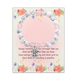 PLITI Dentalhygieniker-Geschenk, Zahnarzt-Geschenk, "Always Remember You Are Stronger Than You Think", Dentalhygieniker-Armband, M, Edelstahl von PLITI