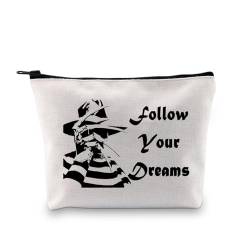 PLITI Horror-Film-Merchandise-Artikel "Follow Your Dreams" Horror-Film-Charaktere, Freddy-Fans, Make-up-Tasche für gruselige Filmclubs, Geschenk, Follow Dreams Bagu, modisch von PLITI