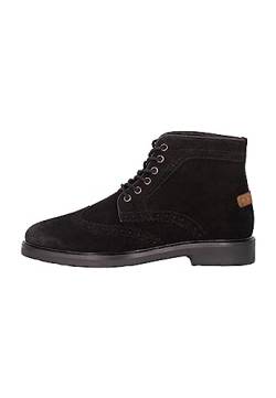 PLUMDALE Herren Brogue-Stiefeletten, SCHWARZ, 42 EU von PLUMDALE