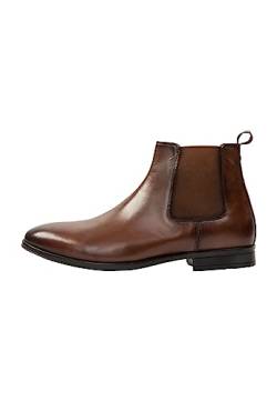 PLUMDALE Herren Chelsea Boot, Kamel, 44 EU von PLUMDALE