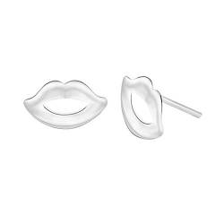Ohrringe Frauen Lippen Kuss Ohrringe Romantische Ohrringe Damen Ohrringe Süße Ohrringe Kreative Ohrringe Ohrringe für Geschenk Schmuck Ohrringe von PLUS PO
