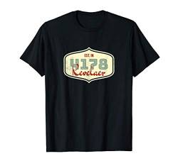 4178 Kevelaer - Alte Postleitzahl - Geschenk T-Shirt von PLZ - Alte Postleitzahlen