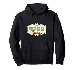 4799 Borchen - Alte Postleitzahl - Geschenk Pullover Hoodie von PLZ - Alte Postleitzahlen