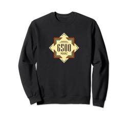 6500 Mainz - Alte PLZ - Retro Outfit Sweatshirt von PLZ - Alte Postleitzahlen