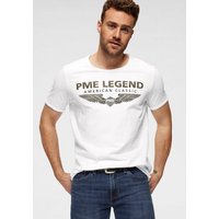 PME LEGEND Rundhalsshirt mit Logoprint von PME LEGEND