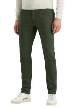 PME Legend Herren Chinohose Twin WASP Chino - Regular Fit - Blau Beige Grün, Größe:34W / 32L, Farbe:Green 8576 von PME Legend