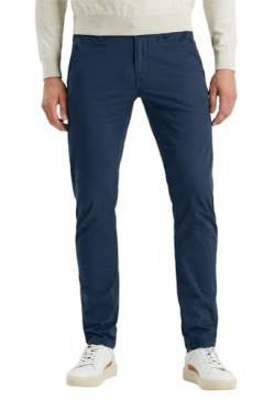 PME Legend Herren Chinohose Twin WASP Chino - Regular Fit - Blau Beige Grün, Größe:34W / 36L, Farbe:Blue 5281 von PME Legend