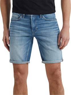 PME Legend Herren Jeans Shorts Nightflight Short Mid 8 mid Blue Comfort blau - 32 von PME Legend