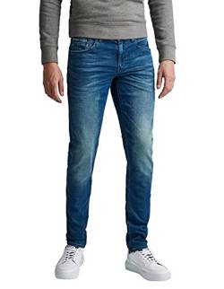 PME Legend Herren Slim Fit Jeans Tailwheel Dark Blue Indigo dunkelblau - 32/30 von PME Legend