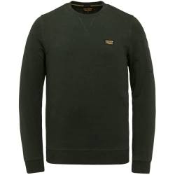 PME Legend Herren Sweatshirt AIRSTRIP - Regular Fit S-3XL Schwarz Blau Grün, Größe:L, Farbe:Beluga 8039 von PME Legend