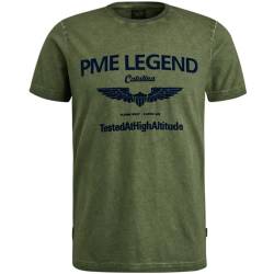 PME Legend Herren r-Neck T-Shirt Green XL von PME Legend