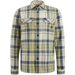 PME Legend Long Sleeve Shirt Ctn Yd Check Sage - M von PME Legend