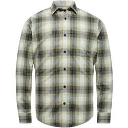 PME Legend Long Sleeve Shirt Ctn Yd Twill Che - M von PME Legend