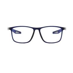POCHY Anti Blaulicht Gleitsichtbrille Lesebrille Geeignet für Herren/Damen，Sportliches Bequeme Computer-Lesebrille, 1.0x,1.5x,2.0x,2.5x,3.0x,3.5x,4.0x,1-Paar (Farbe : Blau, Größe : 3.5x) von POCHY